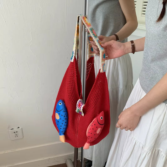 Handmade crotchet bags